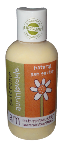 AM NATURAL ORGANISKAIS SAUĻOŠANAS KRĒMS AR SPF 20
